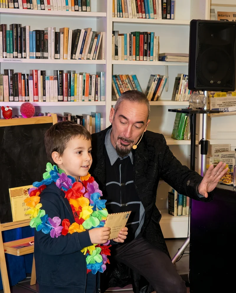 Magia en los Libros en acción